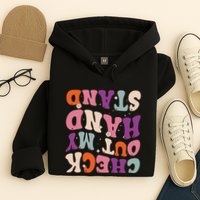 Check Out My Handstand Funny Gymnastics Hoodie