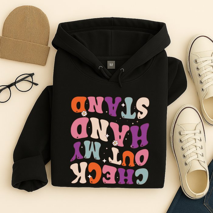 Check Out My Handstand Funny Gymnastics Hoodie