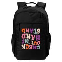 Check Out My Handstand Funny Gymnastics Backpack