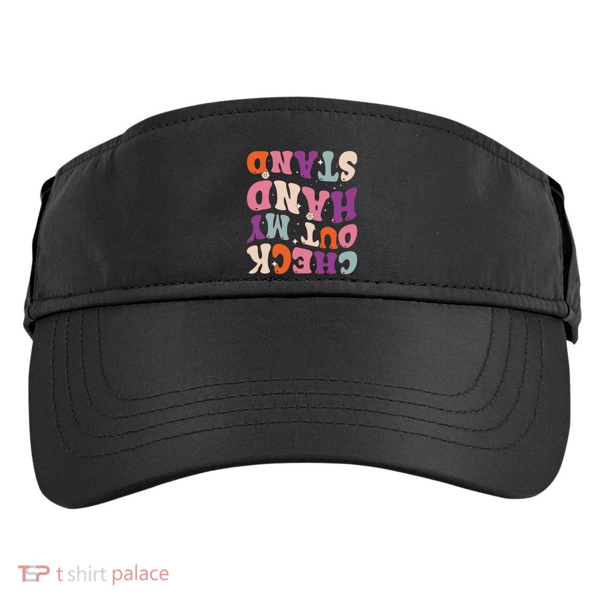 Check Out My Handstand Funny Gymnastics Adult Drive Performance Visor