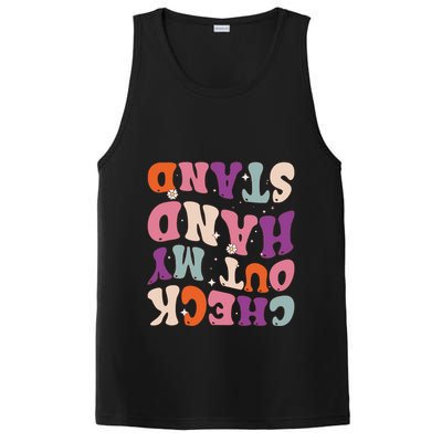 Check Out My Handstand Funny Gymnastics PosiCharge Competitor Tank