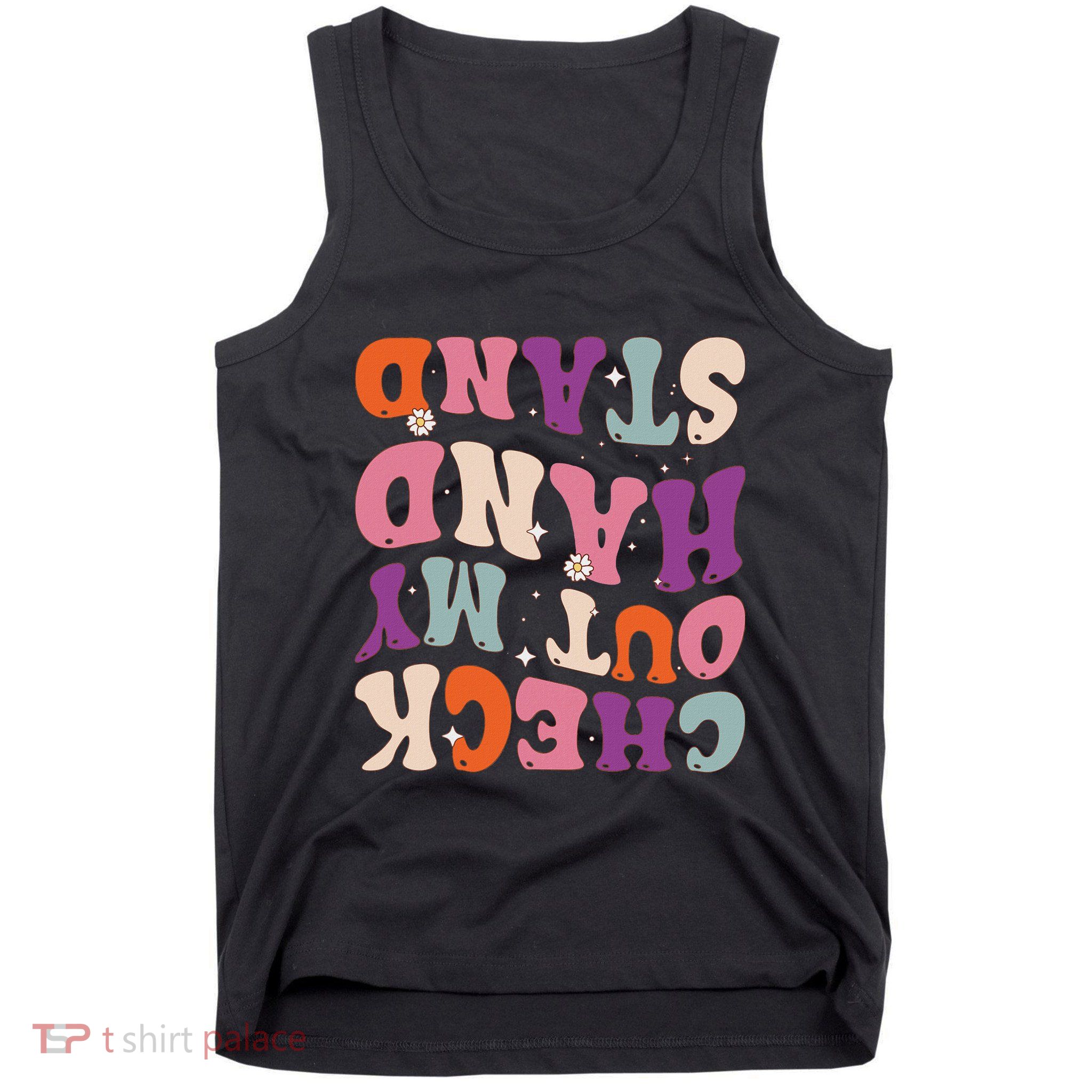 Check Out My Handstand Funny Gymnastics Tank Top