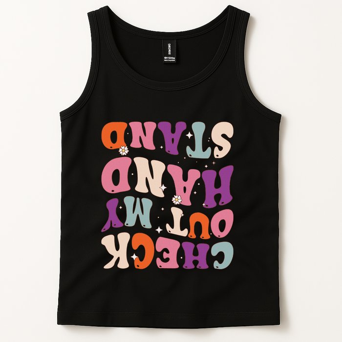 Check Out My Handstand Funny Gymnastics Tank Top
