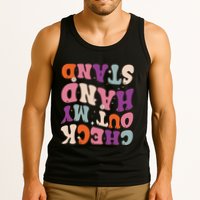 Check Out My Handstand Funny Gymnastics Tank Top