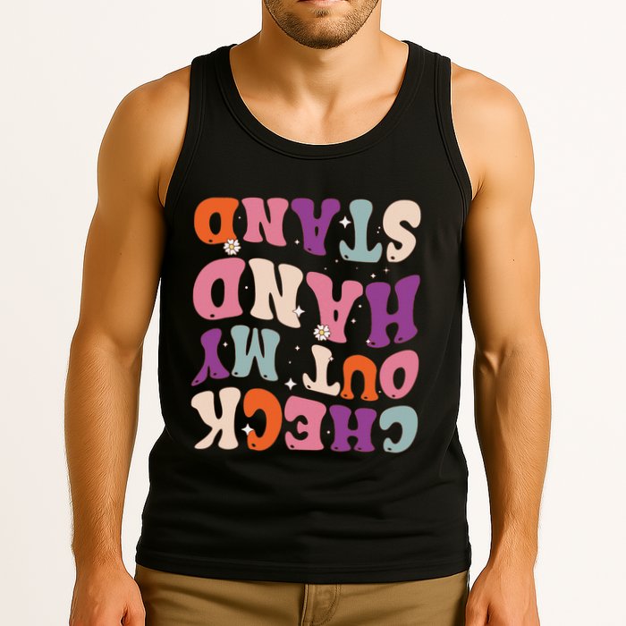 Check Out My Handstand Funny Gymnastics Tank Top