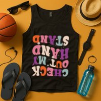 Check Out My Handstand Funny Gymnastics Tank Top