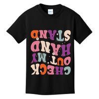 Check Out My Handstand Funny Gymnastics Kids T-Shirt