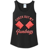 Check Out My Funbags Bean Bags Toss Cornhole Player Ladies Essential Tank