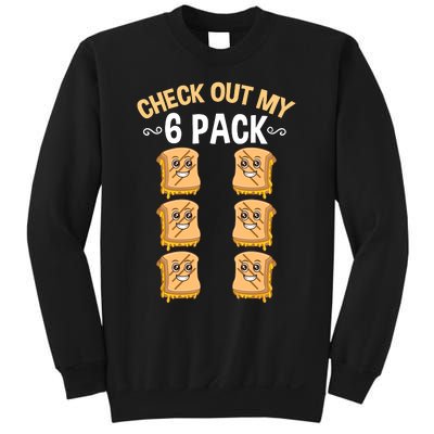 Check Out My Six Pack Grilled Cheese Sweatshirt