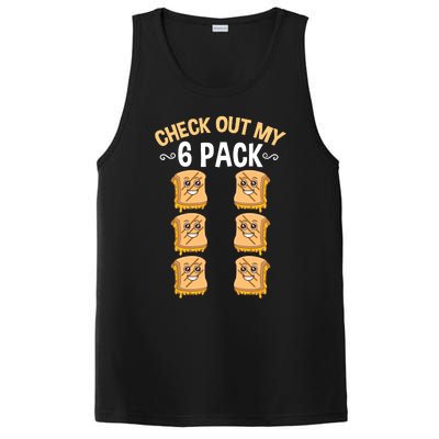 Check Out My Six Pack Grilled Cheese PosiCharge Competitor Tank