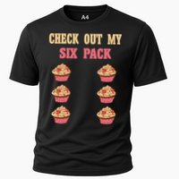 Check Out My Six 6 Pack Cupcake Weightlifting 'S 'S Meaningful Gift Cooling Performance Crew T-Shirt