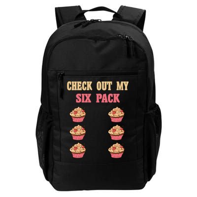 Check Out My Six 6 Pack Cupcake Weightlifting 'S 'S Meaningful Gift Backpack