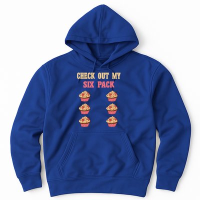 Check Out My Six 6 Pack Cupcake Weightlifting 'S 'S Meaningful Gift Hoodie