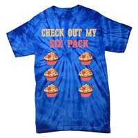 Check Out My Six 6 Pack Cupcake Weightlifting 'S 'S Meaningful Gift Tie-Dye T-Shirt