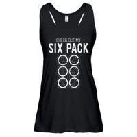 Check Out My Six Pack Ladies Essential Flowy Tank