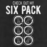 Check Out My Six Pack 25L Jumbo Tote