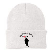 Check Out My Pecker Funny Woodpecker Bird Knit Cap Winter Beanie