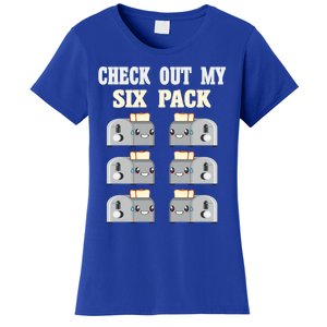 Check Out My Six 6 Pack Toasted Bread Weightlift Gift Women's T-Shirt