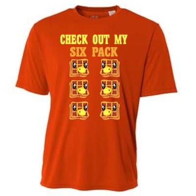 Check Out My Six 6 Pack Waffle Weightlifting 'S 'S Great Gift Cooling Performance Crew T-Shirt