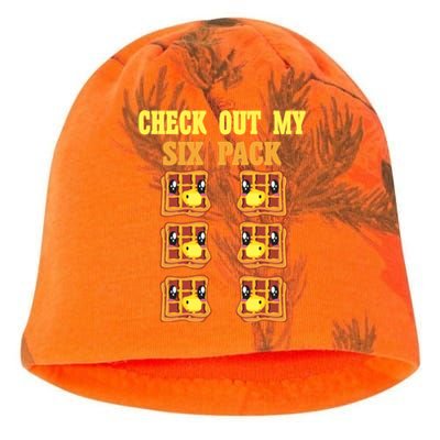 Check Out My Six 6 Pack Waffle Weightlifting 'S 'S Great Gift Kati - Camo Knit Beanie