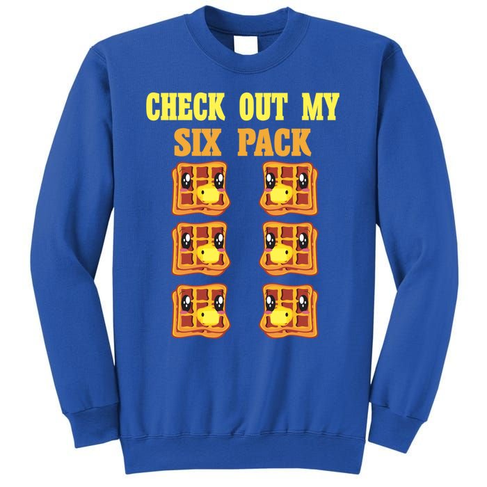 Check Out My Six 6 Pack Waffle Weightlifting 'S 'S Great Gift Sweatshirt