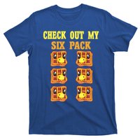 Check Out My Six 6 Pack Waffle Weightlifting 'S 'S Great Gift T-Shirt