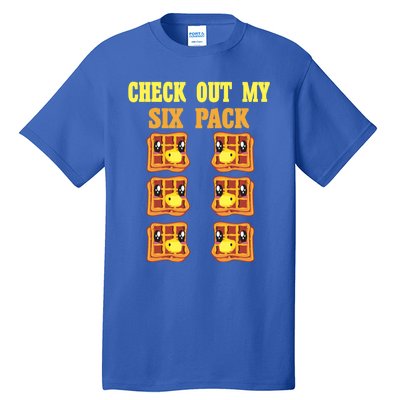 Check Out My Six 6 Pack Waffle Weightlifting 'S 'S Great Gift Tall T-Shirt