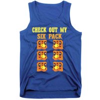 Check Out My Six 6 Pack Waffle Weightlifting 'S 'S Great Gift Tank Top