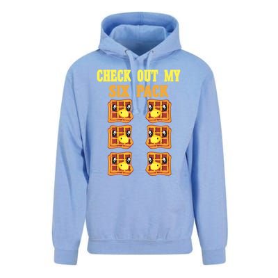 Check Out My Six 6 Pack Waffle Weightlifting 'S 'S Great Gift Unisex Surf Hoodie