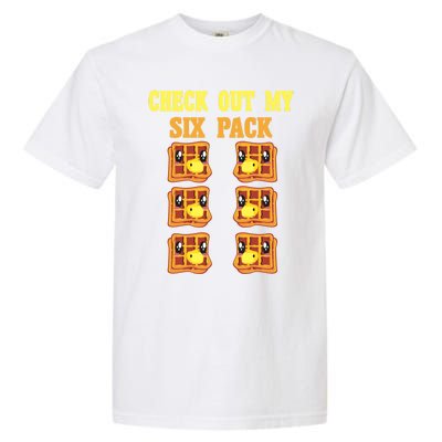 Check Out My Six 6 Pack Waffle Weightlifting 'S 'S Great Gift Garment-Dyed Heavyweight T-Shirt