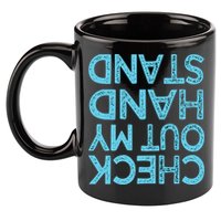 Check Out My Handstand Funny Gymnastics Gift Boy Girl 11oz C Handle Ceramic Mug