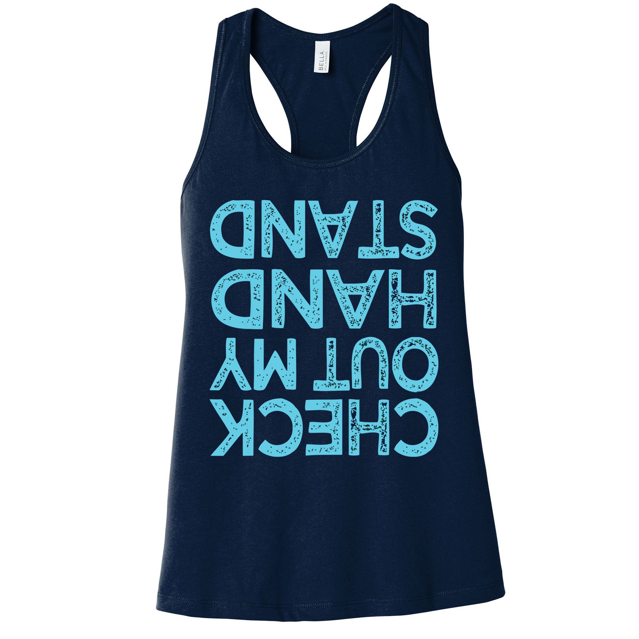 Check Out My Handstand Funny Gymnastics Gift Boy Girl Womens Tank Top