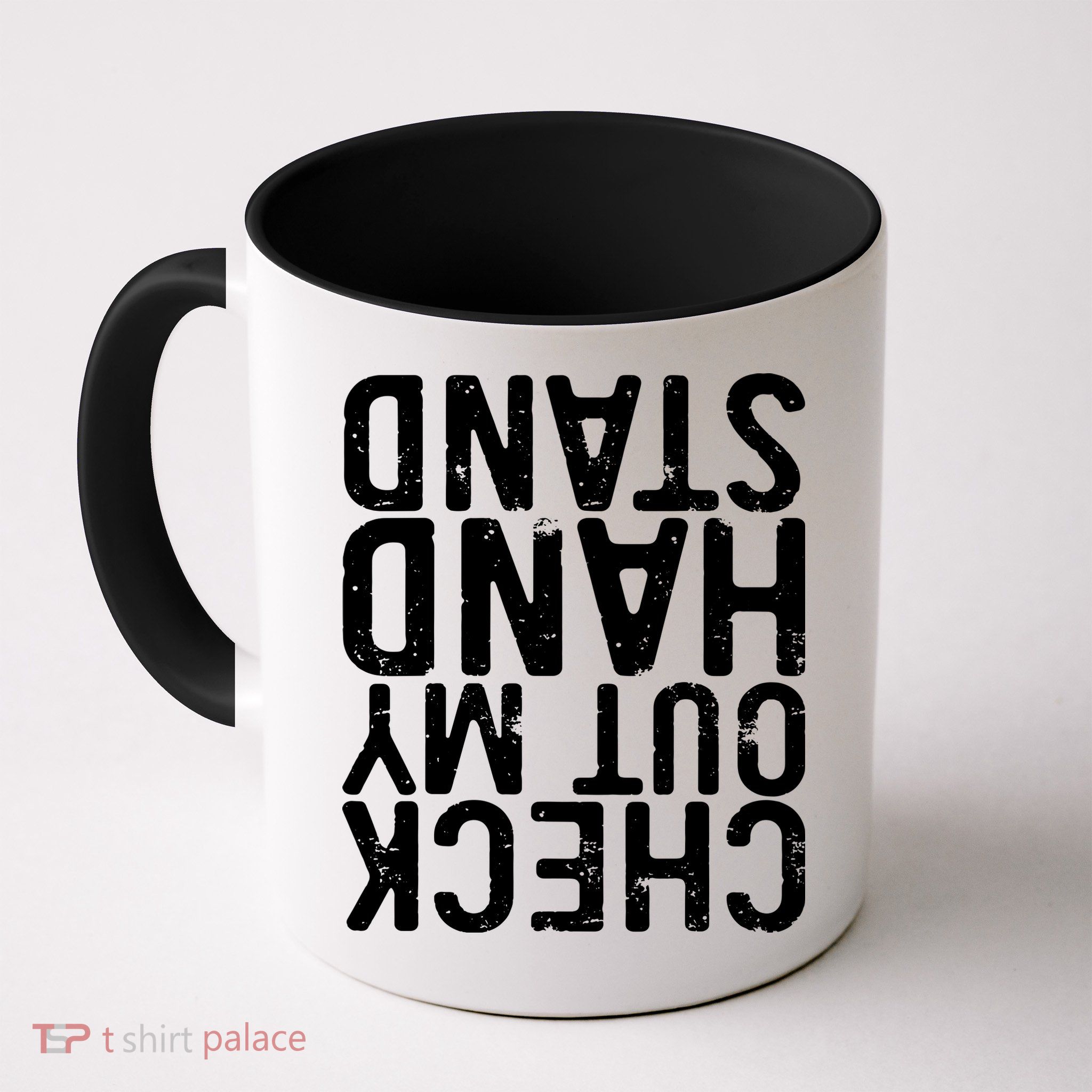 Check Out My Handstand Funny Gymnastics Mug
