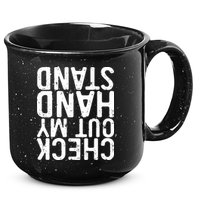 Check Out My Handstand Funny Gymnastics 15oz Campfire Ceramic Mug