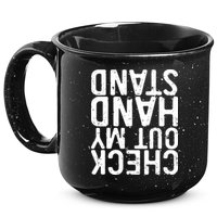 Check Out My Handstand Funny Gymnastics 15oz Campfire Ceramic Mug