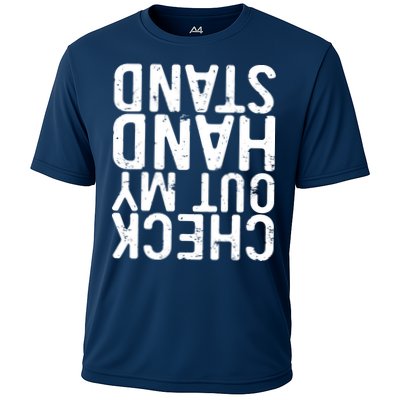 Check Out My Handstand Funny Gymnastics Performance Shirt