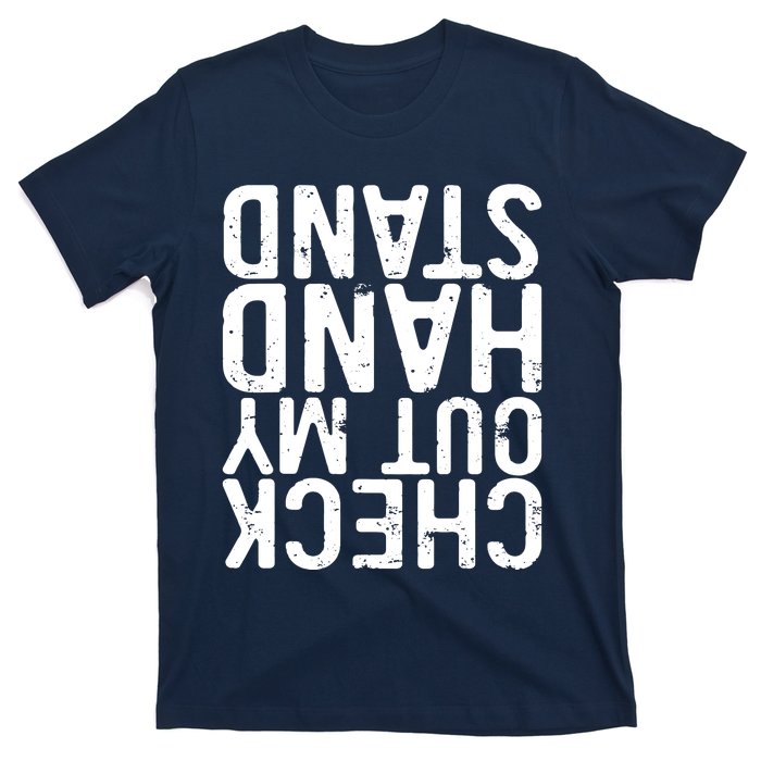 Check Out My Handstand Funny Gymnastics T-Shirt