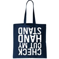 Check Out My Handstand Funny Gymnastics Bag