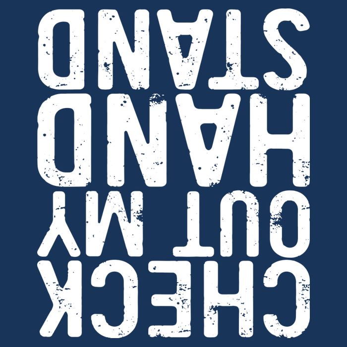 Check Out My Handstand Funny Gymnastics Tank Top