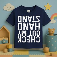 Check Out My Handstand Funny Gymnastics Toddler T-Shirt