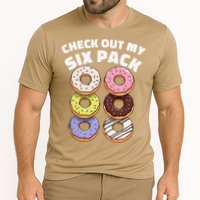 Check Out My Six Pack Funny Donut Design Performance Shirt