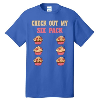 Check Out My Six 6 Pack Cupcake Weightlifting 'S 'S Gift Tall T-Shirt