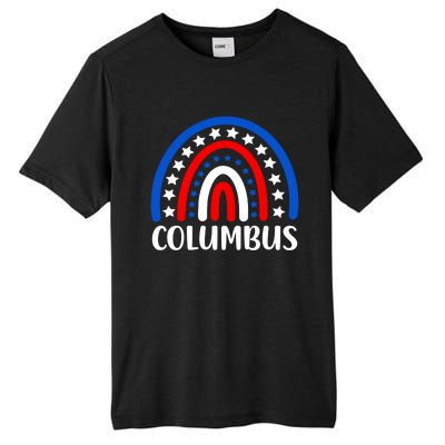 Columbus Ohio Meaningful Gift I Love Columbus Ohio Usa Gift Tall Fusion ChromaSoft Performance T-Shirt