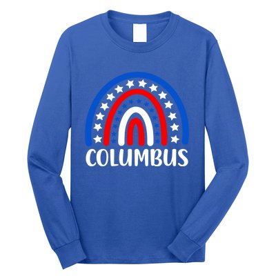 Columbus Ohio Meaningful Gift I Love Columbus Ohio Usa Gift Long Sleeve Shirt