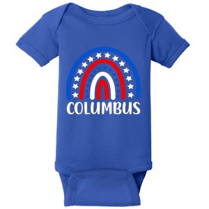 Columbus Ohio Meaningful Gift I Love Columbus Ohio Usa Gift Baby Bodysuit