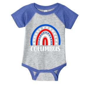 Columbus Ohio Meaningful Gift I Love Columbus Ohio Usa Gift Infant Baby Jersey Bodysuit