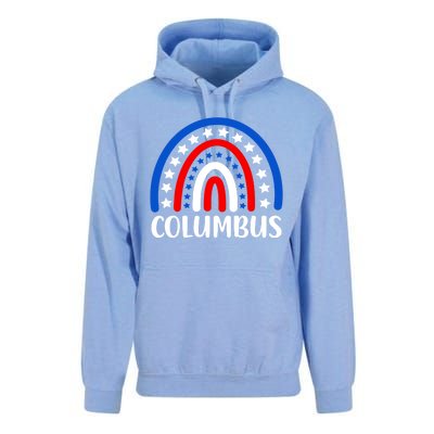 Columbus Ohio Meaningful Gift I Love Columbus Ohio Usa Gift Unisex Surf Hoodie