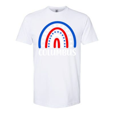 Columbus Ohio Meaningful Gift I Love Columbus Ohio Usa Gift Softstyle CVC T-Shirt