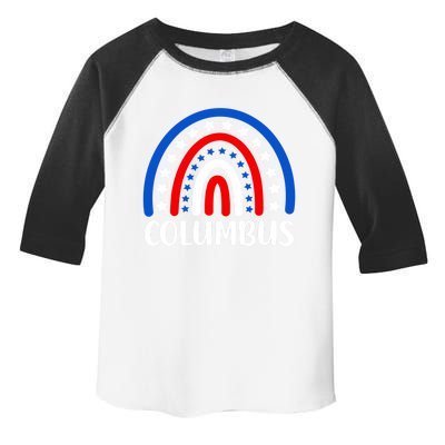 Columbus Ohio Meaningful Gift I Love Columbus Ohio Usa Gift Toddler Fine Jersey T-Shirt