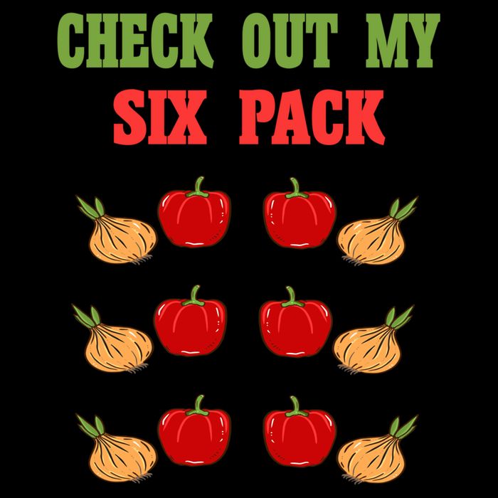 Check Out My Six 6 Pack Onion Paprika Weightlift Gift Cooling Performance Crew T-Shirt
